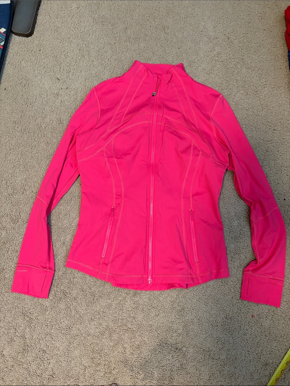 NWOT lululemon define jacket. 12. Heartthrob pink